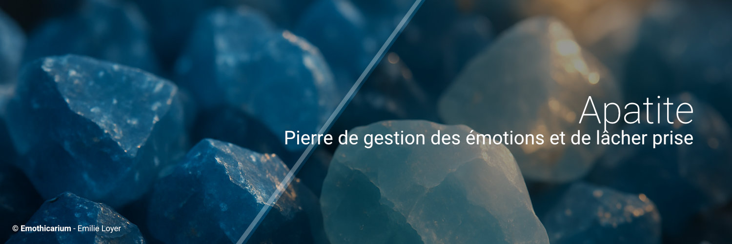 Pierre de gestion des émotions et de lâcher prise