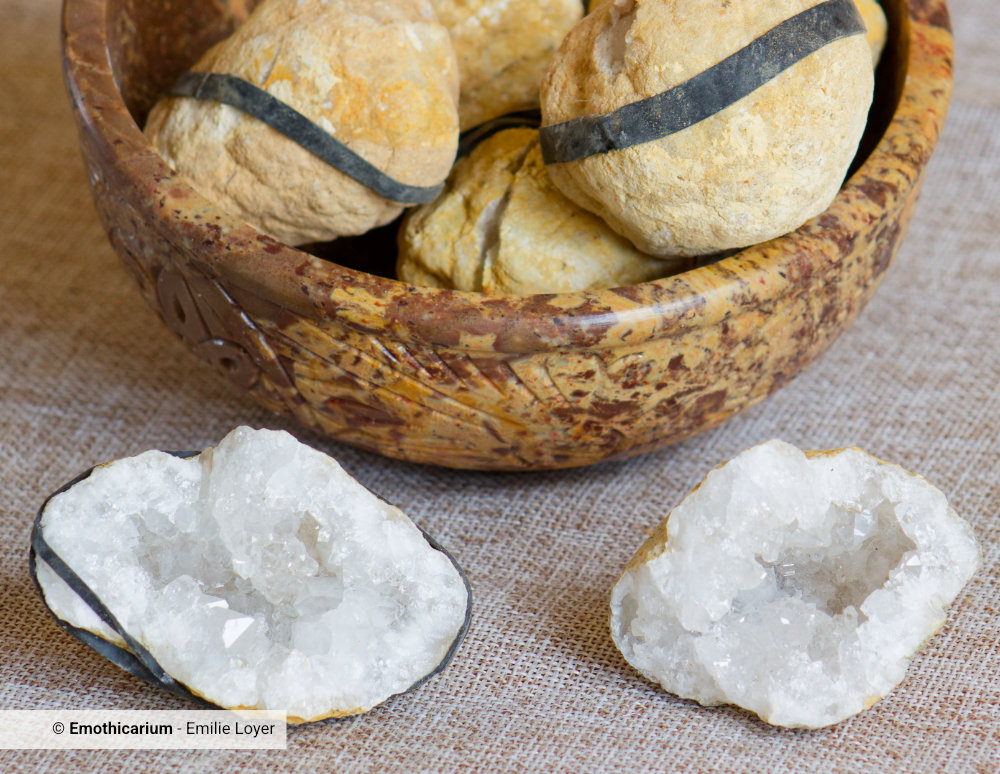 Géode de Quartz – Pierre d'harmonisation et de purification