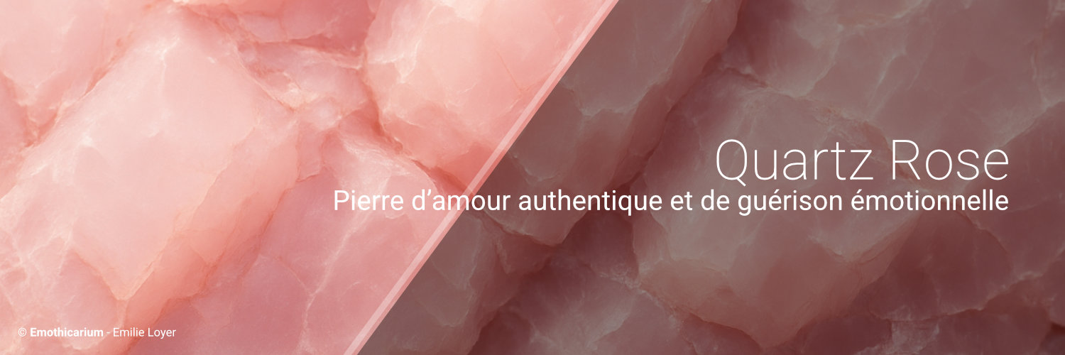 Pierre d’amour authentique et de guérison émotionnelle