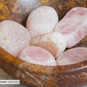 Quartz Rose Brut – Pierre d’amour authentique et de guérison émotionnelle