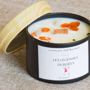 Bougie livresque Les Légendes Oubliées – Le graal