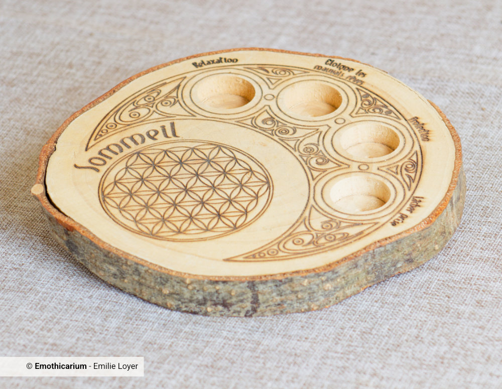 Plateau de Lithothérapie – Sommeil (version écorce) – Image 2