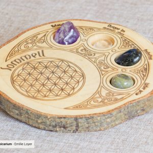 Plateau de Lithothérapie – Sommeil (version écorce)