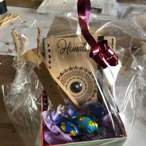 Coffret Intuition & Lecture : Carnet Hématite, Lapis-Lazuli et Marque-Page