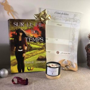 Coffret Lecture Complet : Livre, Bougie parfumée, Bague de lecture, Marque-page & Carnet de lecture