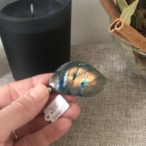 🌿 Pendentif en labradorite
