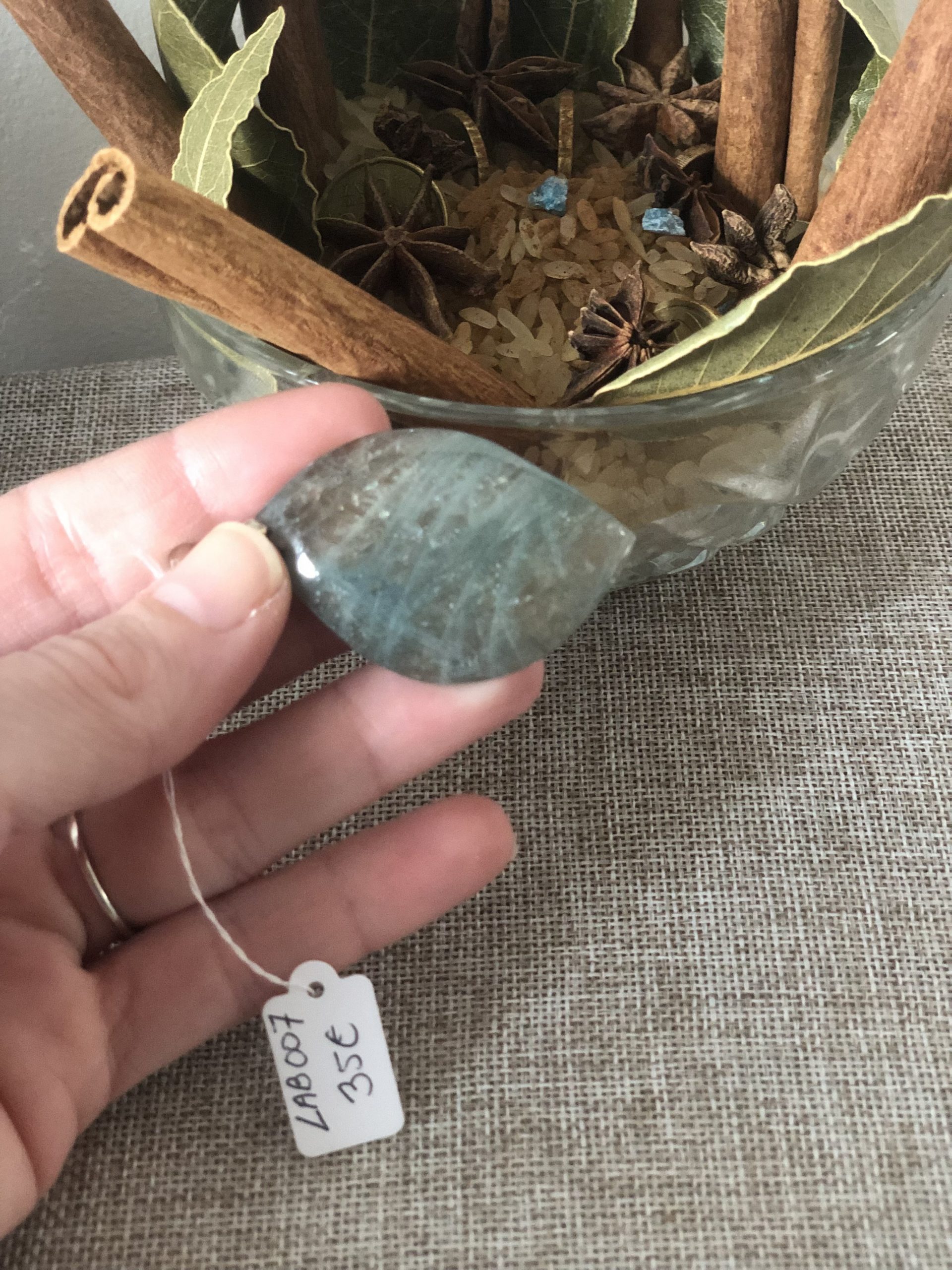 🌿 Pendentif en labradorite – Image 2