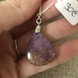 🌿 Pendentif : charoïte